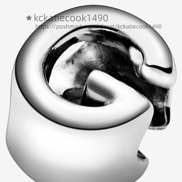 Pandora Letter G Alphabet Charm - Picture 3 of 6